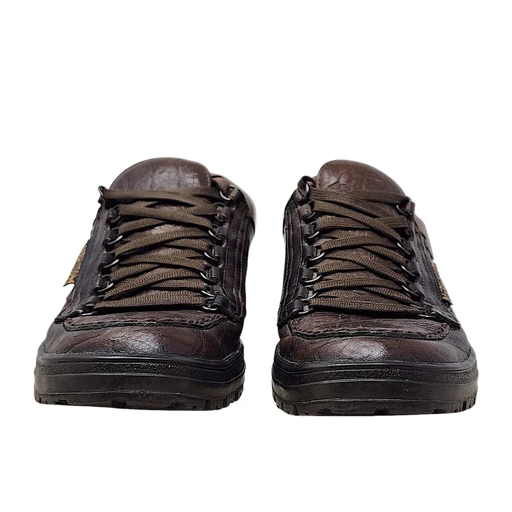Mephisto Cruiser Walking Shoes 11 Men Brown Mamouth Grain Leather Shock Absorber